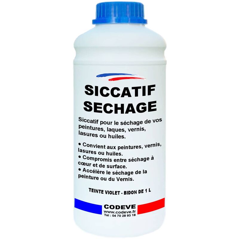 Siccatif Sechage - 1 l - Codeve Bois