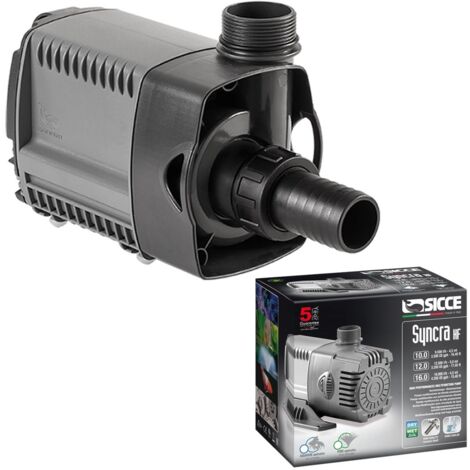 Sicce syncra hf 16.0 pompa multifunzione per laghetti e acquari 16.000 litri/h