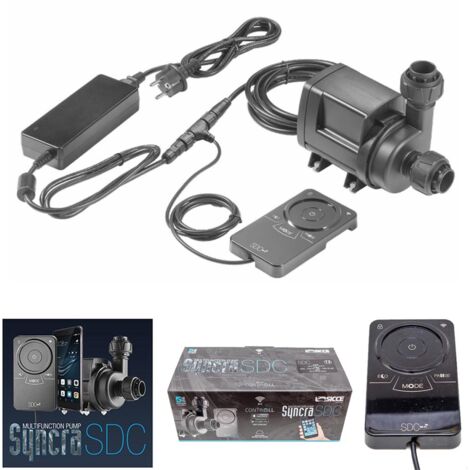 Sicce syncra sdc 6.0 pompa multifunzione controller wi-fi da 2000 a 5500 litri/h