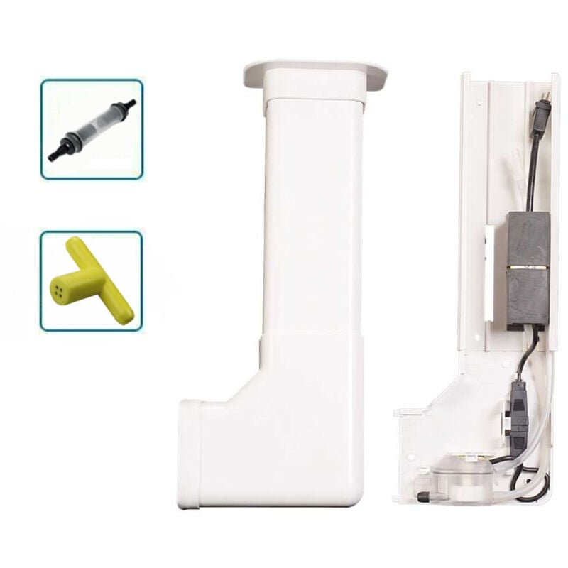 Flowatch Design - Kit complet d'évacuation des condensats avec pompe dans la gaine pour climatiseurs jusqu'à 10 kW / 36000 btu - Siccom