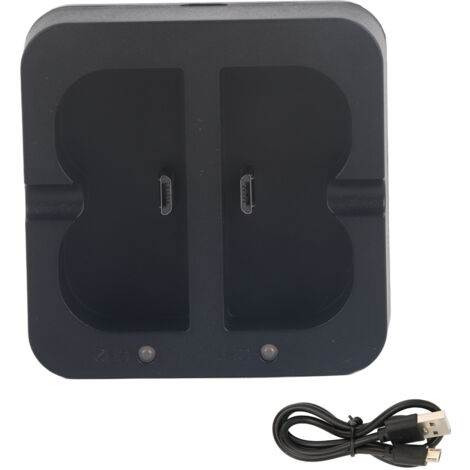 Sichere USB-Ladestation für Akkus der Video-Türklingeln AHDBT-501, 601, 701 und 801, Ladegerät für zwei Kameras