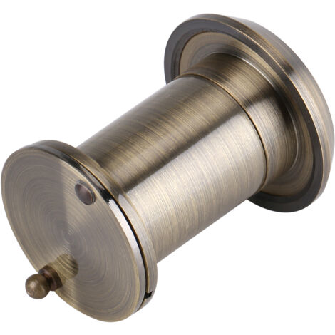 Sicherer Türspion mit 220° Weitwinkel-Optikglas (Bronze)