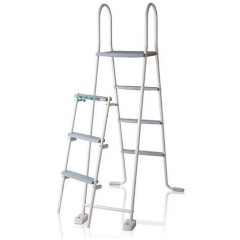 Sicherheit treppe mit plattform fïr erhölter schwimmbad von 120 bis 132 cm von GRE.