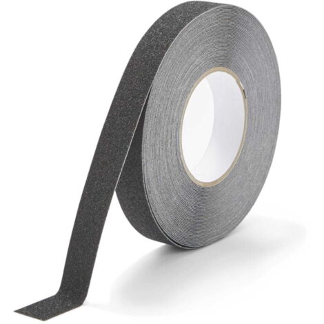 Sicherheits-Antirutschband, schwarz, 25 mm/18,3 m