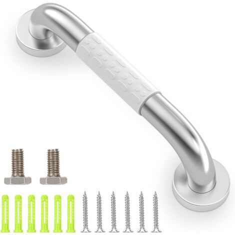 Sicherheits-Badewannengriff, Haltegriffe aus Edelstahl für Badezimmer zur Wandmontage, Rutschfester Badewannengriff, Haltegriff für Dusche für Badezimmertoilette, 30 cm