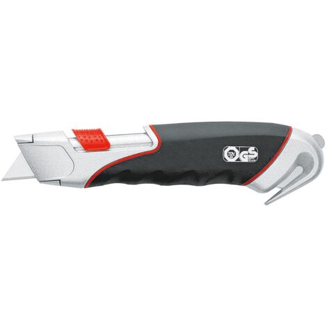 Sicherheits-Cuttermesser mit Trapezklinge. Modell Super