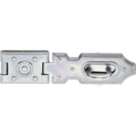 Sicherheits-Überfalle 70x26x32mm Stahl roh galv. gelb verz.