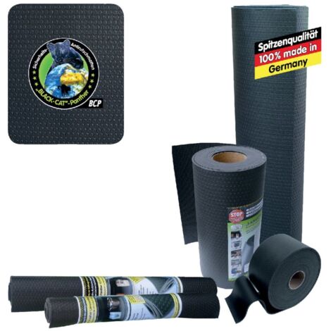Sicherheitsantirutschmatte BLACK-CAT Panther -BCP- L0,2m B0,24m D4,5mm