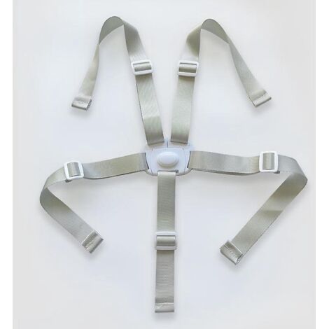 Sicherheitsgurte für Hochstühle, 5-Punkt-Kindersicherheitsgurt für Hochstuhl/Kinderwagen/Buggy/Kind