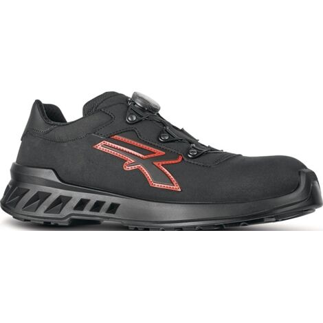 Sicherheitshalbschuh Caesar Gr.46 W.11 schwarz/rot S3S CI FO SR ESD