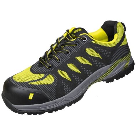 Sicherheitshalbschuh PRO STEP 7413 S1P SRC NITRAS schwarz/lime (1042) Gr.40