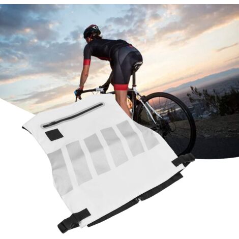 Sicherheitsjacke [Polyester] [Reflektierend] [Taschen] [Verstellbar] [48 x 43 cm] für Radfahren, Laufen, Hunde, Baustellen
