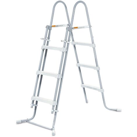 Sicherheitsleiter Höhe 107 cm 2x4 Stufen