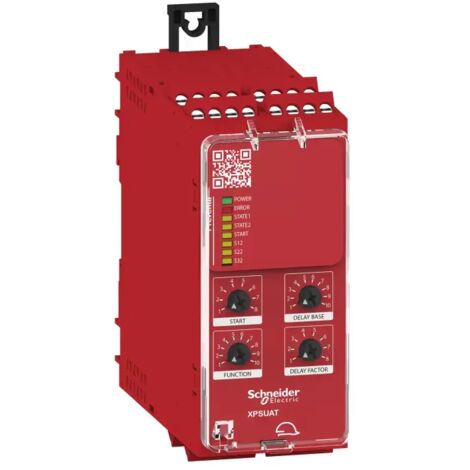Sicherheitsrelais XPSUAT13A3AP Schneider Electric Betriebsspannung: 24 V DC/AC 3 Schließer, 3 Schlie