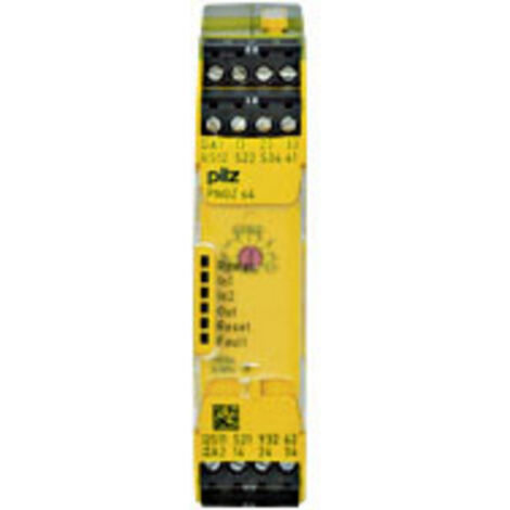 Sicherheitsschaltgerät PNOZ s4 24VDC 3 n/o 1 n/c PILZ Betriebsspannung: 24 V/DC 3 Schließer, 1 Öffne