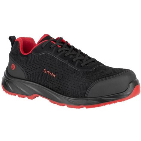 Sicherheitsschuh Pio Gr.47 W.11 schwarz/rot S1PS FO LG SR ESD EN20345