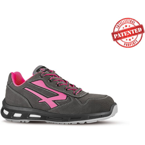 Sicherheitsschuhe niedrig CANDY ESD S3 CI SRC - Grau/Rose 41
