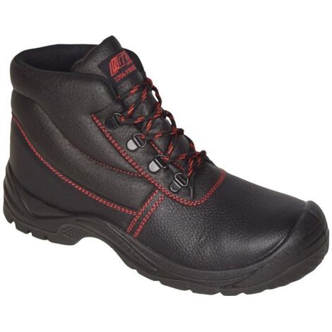 Sicherheitsstiefel BASIC STEP MID Gr.43 schwarz S3 SRC EN20345 Volleder
