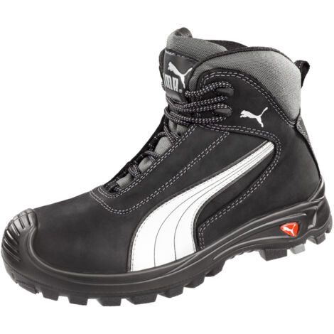 Sicherheitsstiefel Cascades Mid Gr.48 schwarz/weiß Leder S3 HRO SRC EN20345