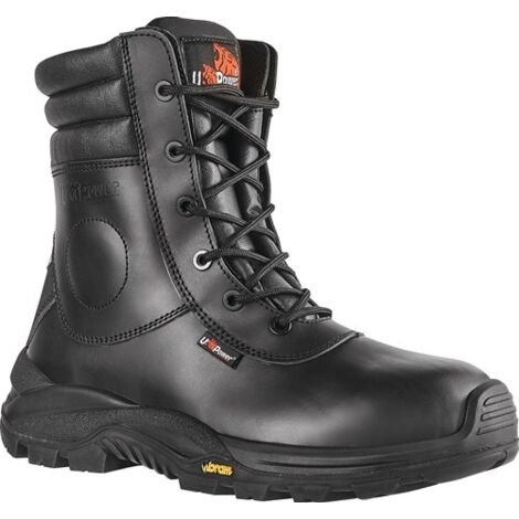 Sicherheitsstiefel LEOPARD UK HRO S3 HI CI SRC - Schwarz 43