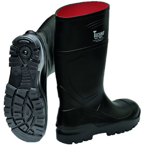 Sicherheitsstiefel Otra Gr.43 schwarz S5 CI SRC EN20345 PU TECHNO BOOTS