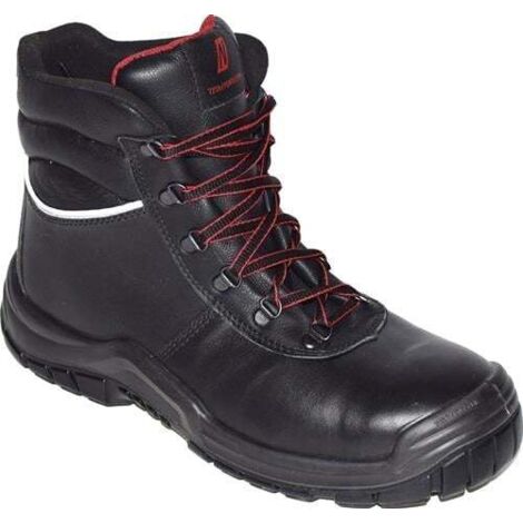 Sicherheitsstiefel POWER STEP MID+ Gr.42 schwarz S3 HRO SRC EN20345 Volleder