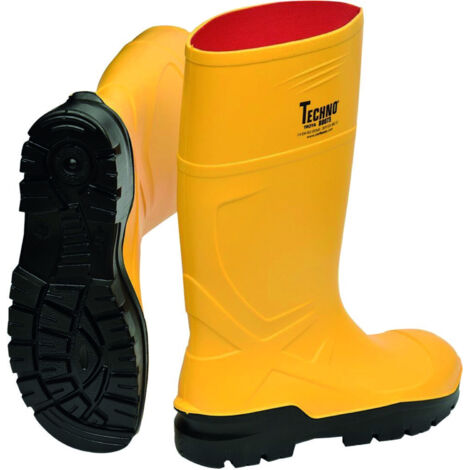 Sicherheitsstiefel Rönne Gr.44 gelb Polyurethan S5 CI SRC EN20345 CRAFTLAND