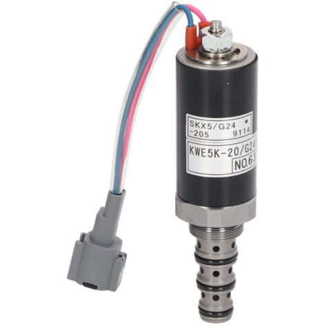 Sicherheitsverriegelungs-Magnetventil aus legiertem Stahl, kompakte Bauform, hohe Härte, verschleißfest, für KATO DH820 669 43000101