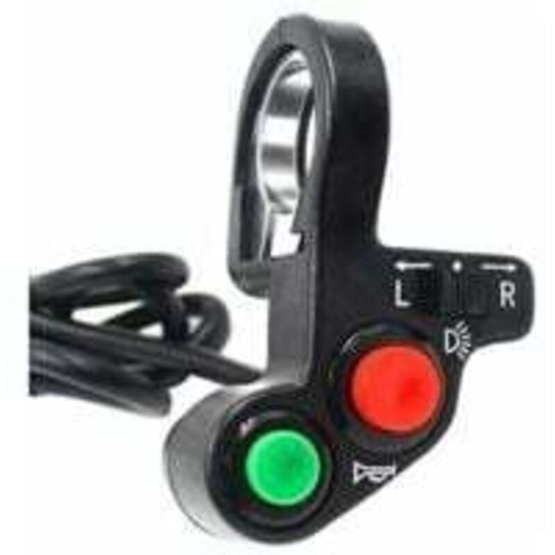Image of 1 Stück 7/8' 22mm Multifunktionslenker Off-Road Motorrad Hupe Blinker Ein/Aus Schalter