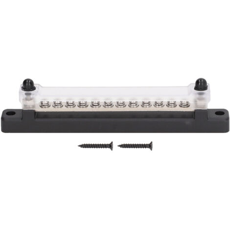 Sicherungskasten mit Deckel – 12 Stromkreise, 150-A-Verteilerschiene, Schraubanschluss