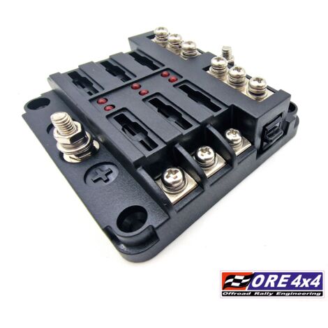 Sicherungskasten mit LED 12V - 6-polig