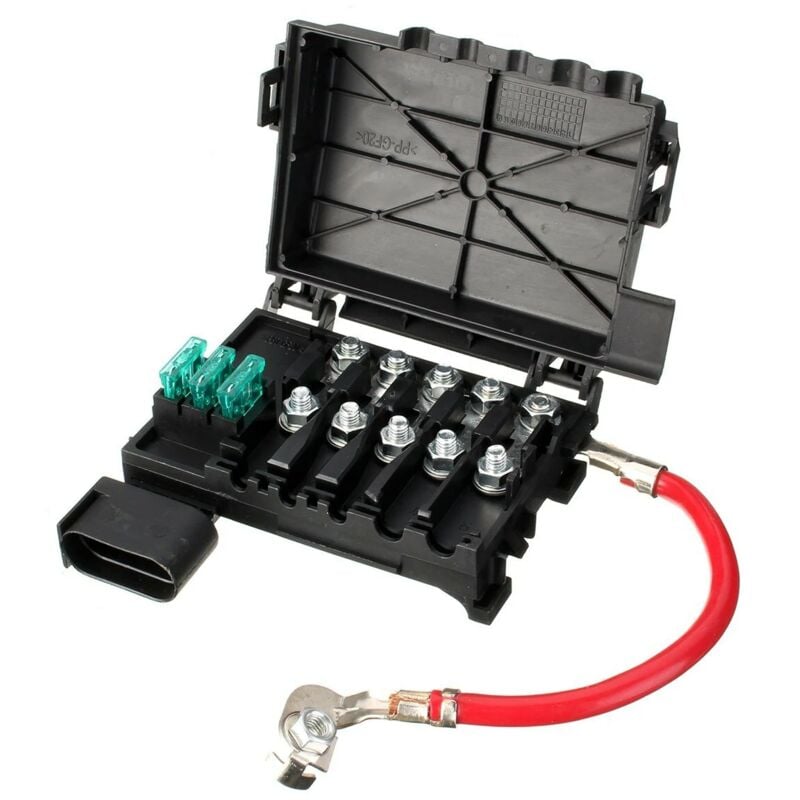 Image of Alovez - Sicherungskastenabdeckung Batterieklemme für vw Golf MK4 Jetta Beetle Audi A3 1J0937617D