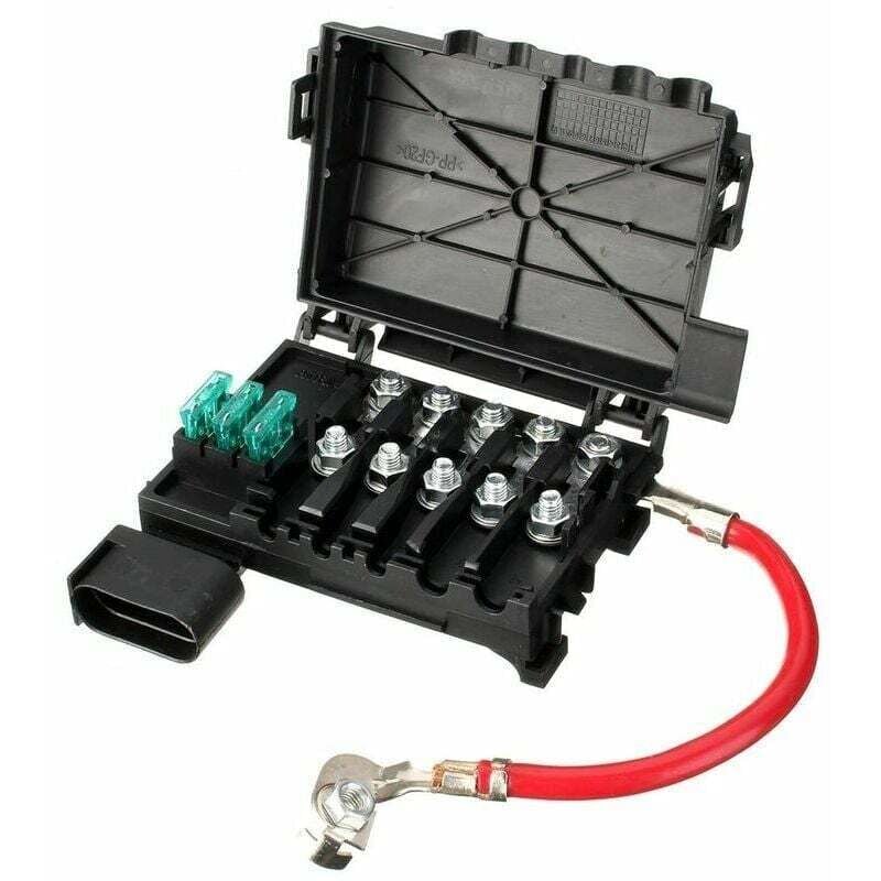 Image of Sicherungskastenabdeckung Batterieklemme für vw Golf MK4 Jetta Beetle Audi A3 1J0937617D Mumu