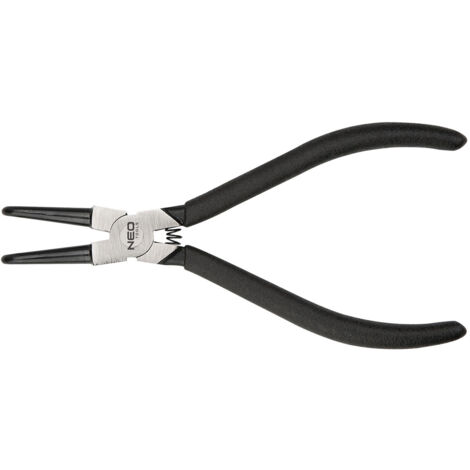 Sicherungsringzange 90° gebogen für Innenringe 145 mm