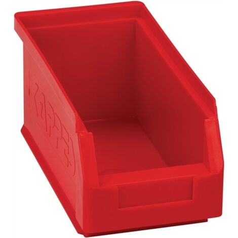 Sichtlagerkasten L290xB140xH130mm PE rot KAPPES