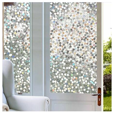 50x500cm Wärmeisolierende Fensterfolie Anti-UV Silber