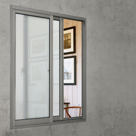 casa.pro ® Sichtschutzfolie 100cm x 4m statisch Milchglasfolie Fensterfolie 