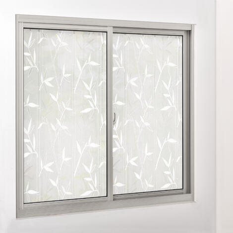 ® Sichtschutzfolie 75cm x 2m statisch Milchglasfolie Fensterfolie casa.pro 