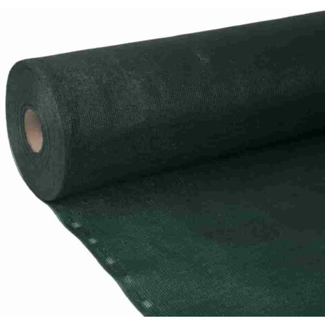 Sichtschutznetz, Windschutznetz, Zaunblende, 1,2m x 25m, HDPE, grün