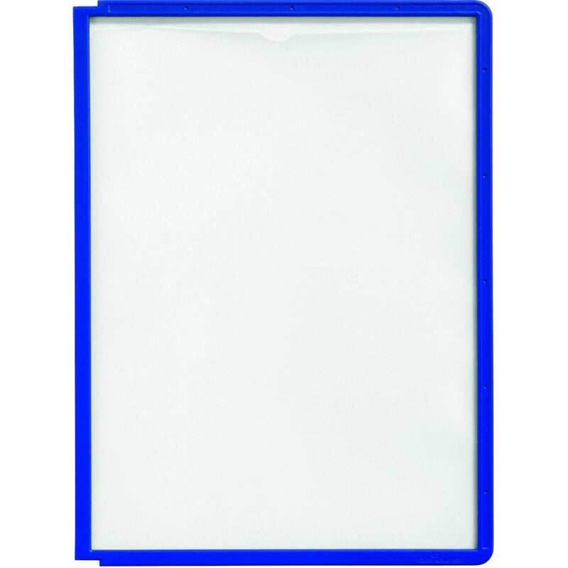 Durable - Pochette transparente avec cadre plastique, pour