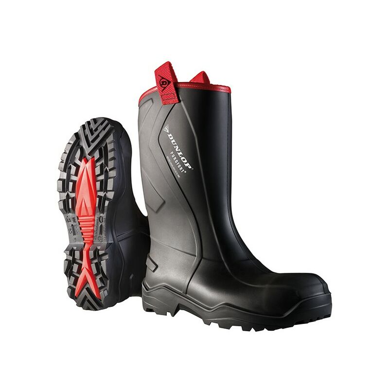 Image of Dunlop - Sicurezza Boot Purofort + Robusto, Size 49-50, Nero