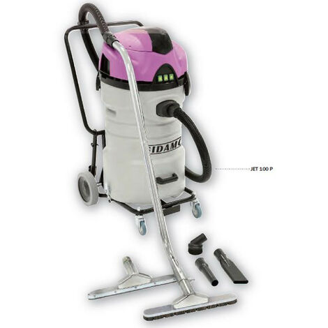 Sidamo - Aspirateur cuve polypropylène 88L 3 x 1200W - Jet 100 P