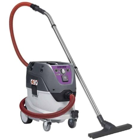 Sidamo – Aspirateur professionnel eau et poussières 20405040 – Cuve polypropylène 42L – Puissance 1400W – Dépression 25Kpa – Pour chantiers humides - XC40M