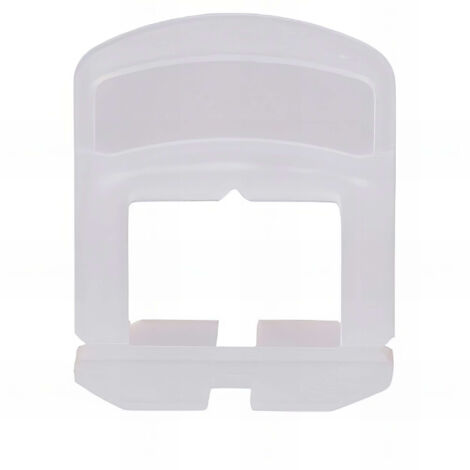 Sidamo – Blister de 100 croisillons auto-nivelants 2 mm pour carrelage de 0 à 12 mm – Pour joints de 2 mm – Pour carreaux grands formats