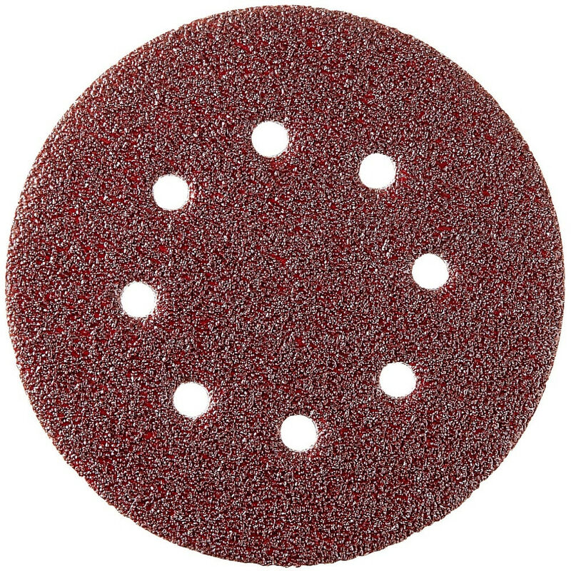

Sidamo - Blíster de 5 discos de velcro - Perfor.8 Agujeros D125 Gr.240