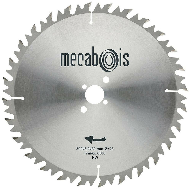 Mecabois - Sidamo - Lame Carbure Anti-Recul Lwz 600x4.2x30 - 52 Dents