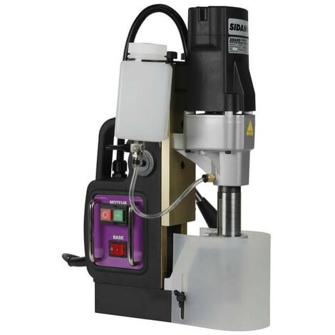 Sidamo - Perceuse à base magnétique 1,1 kW + Coffret de fraises - 35 PM