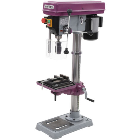Sidamo – Perceuse à colonne 20 mm pour métal et bois – Puissance 0.6 kW – Vitesse 180-2740 tr/min – 12 vitesses – 20501018 - STAR 20 PE