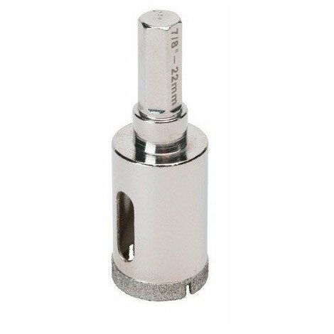 Sidamo - Trepan Diamant A Eau L. 35mm D.22 - Tige 9.6 Mm Hexagonale