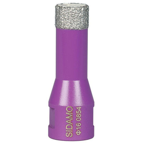 Sidamo - Trépan diamant à sec D16 16mm M14 - 11101456